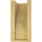 Ekena Millwork 5"W x 5"D x 10"H Wide Clemmons Rough Cedar Woodgrain TimberThane Corbel, Primed Tan CORUR05X05X10CLERCPR - alternate 2